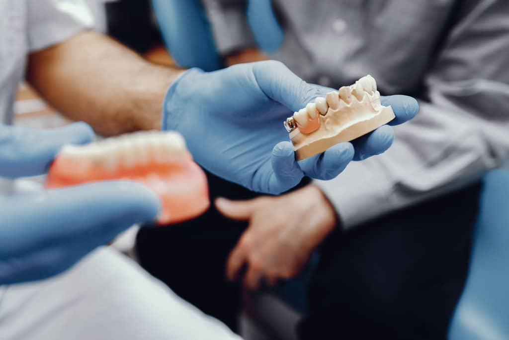 restauração de dente